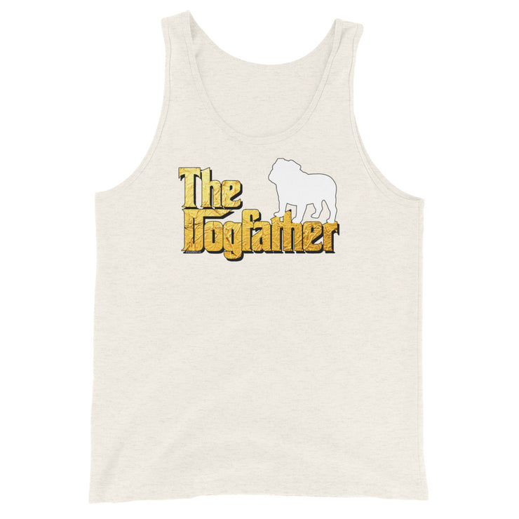 Bulldog Tank Top - Dogfather Tank Top Unisex