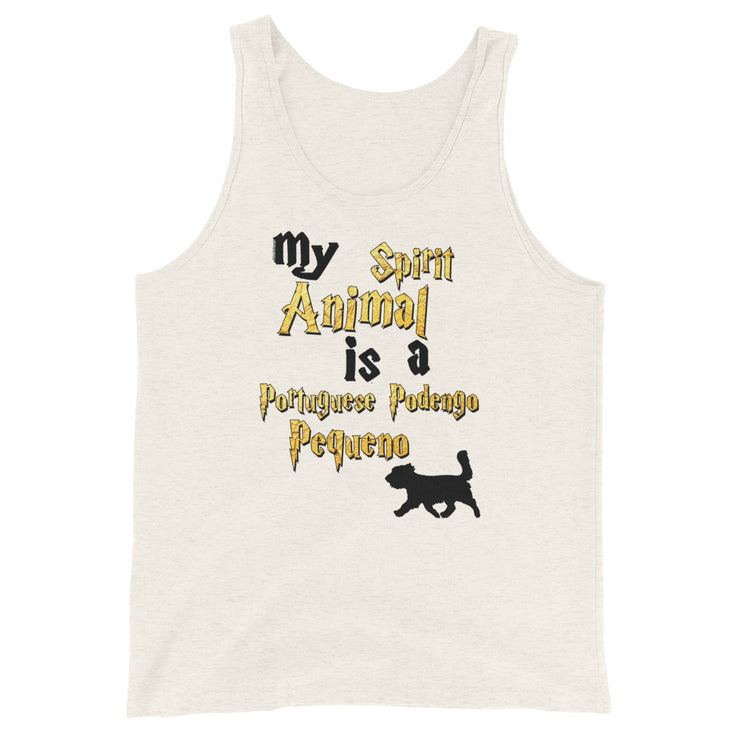 Portuguese Podengo Pequeno Tank Top - Spirit Animal Unisex