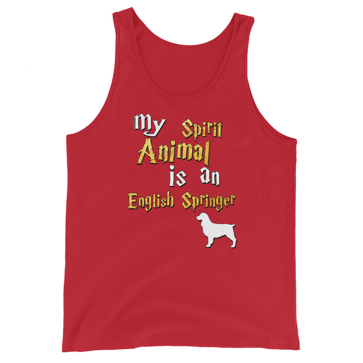 English Springer Tank Top -  Spirit Animal Unisex