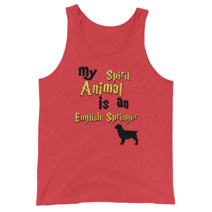 English Springer Tank Top - Spirit Animal Unisex