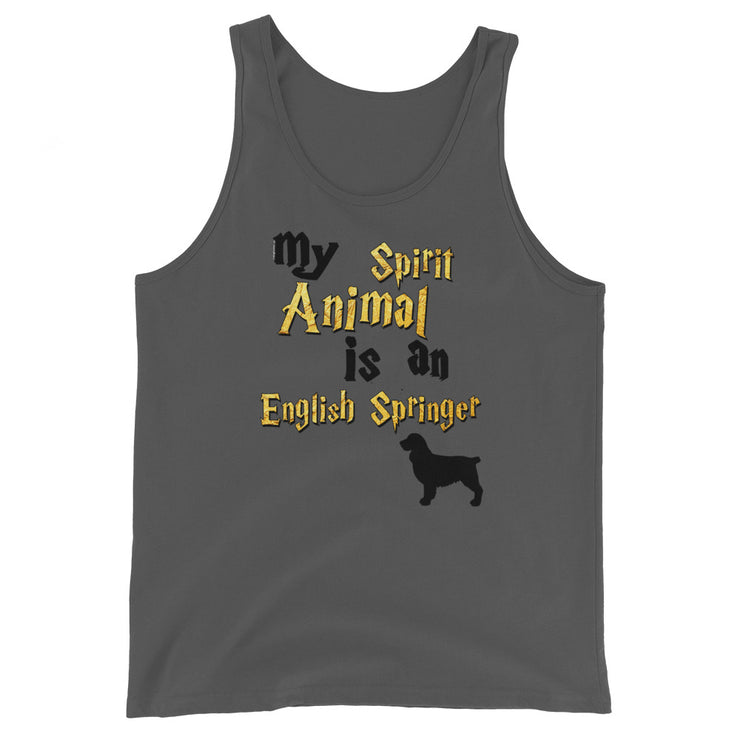 English Springer Tank Top - Spirit Animal Unisex