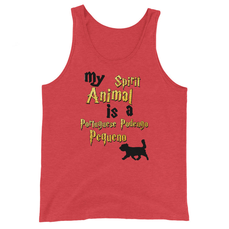 Portuguese Podengo Pequeno Tank Top - Spirit Animal Unisex