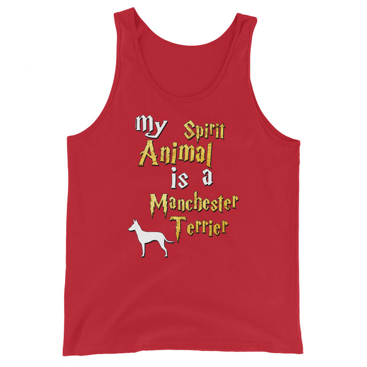 Manchester Terrier Tank Top -  Spirit Animal Unisex