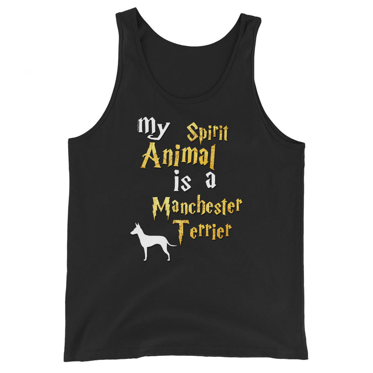 Manchester Terrier Tank Top -  Spirit Animal Unisex