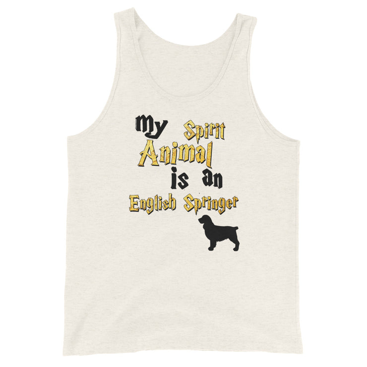 English Springer Tank Top - Spirit Animal Unisex