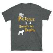 Bouviers des Flandres T shirt -  Patronus Unisex T-shirt