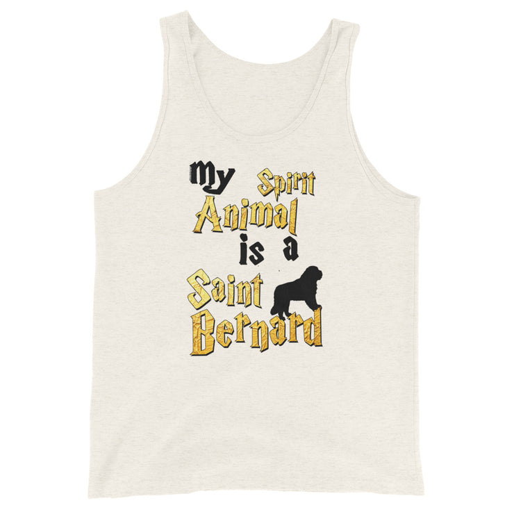 Saint Bernard Tank Top - Spirit Animal Unisex