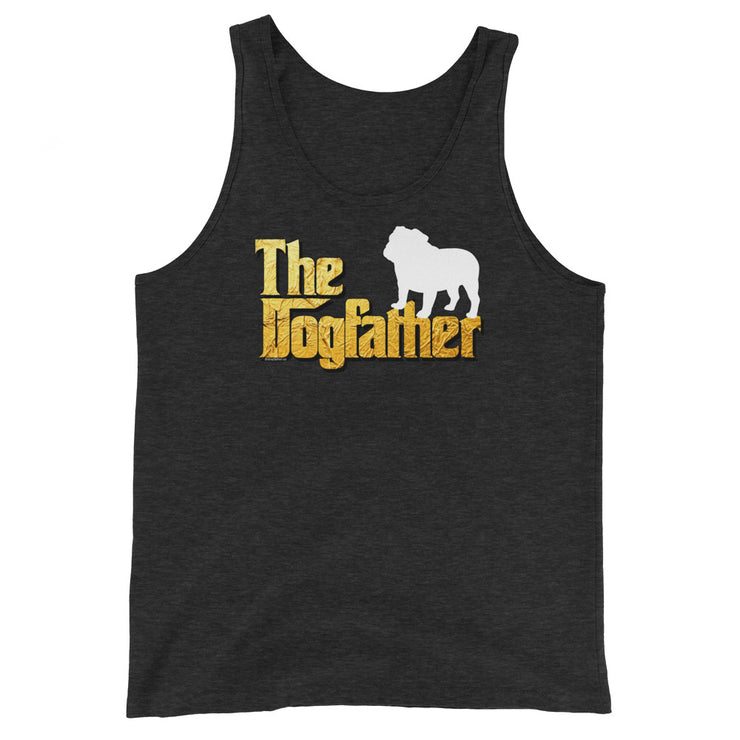 Bulldog Tank Top - Dogfather Tank Top Unisex